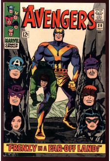 AVENGERS #30 7.5 front cover