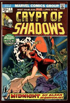 CRYPT OF SHADOWS #1 7.0 front cover