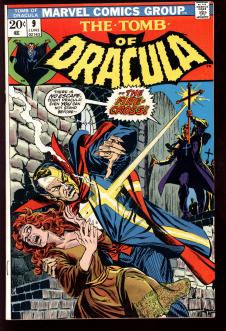 TOMB OF DRACULA #9 8.5 front cover