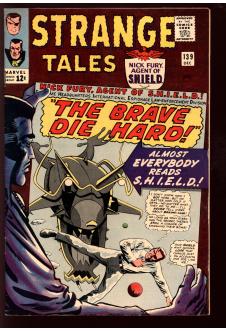 STRANGE TALES #139 6.0 front cover
