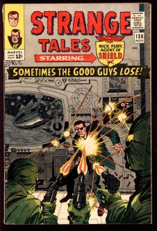 SRANGE TALES #138 3.0 front cover