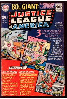 JUSTICE LEAGUE OF AMERICA #39 2.0 front cover