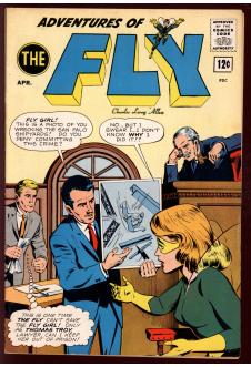 ADVENTURES OF THE FLY #25 6.0 front cover