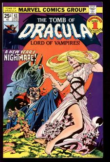 TOMB OF DRACULA #43 6.0 front cover