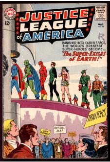 JUSTICE LEAGUE OF AMERICA #19 3.5 front cover