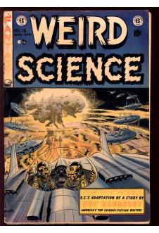 WEIRD SCIENCE #18 1.8 front cover