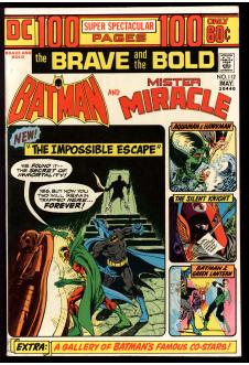 BRAVE AND THE BOLD #112 5.5 front cover