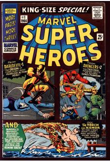 MARVEL SUPER-HEROES #1 6.0 front cover