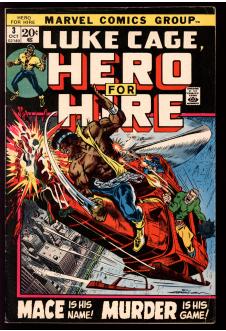 HERO FOR HIRE #3 4.5 front cover