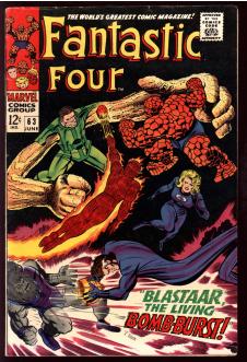 FANTASTIC FOUR #63 6.5 front cover