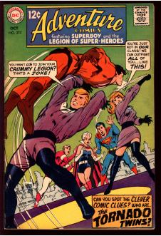 ADVENTURE COMICS #373 5.0 front cover