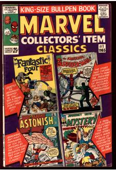 MARVEL COLLECTORS' ITEM CLASSICS #1 5.0 front cover