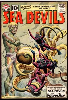 SEA DEVILS #1 3.5 front cover