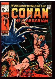 CONAN THE BARBARIAN #4 7.0 front cover