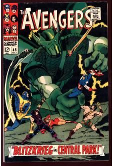 AVENGERS #45 4.5 front cover