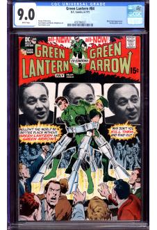 GREEN LANTERN #84 CGC 9.0 WHITE PAGES front cover