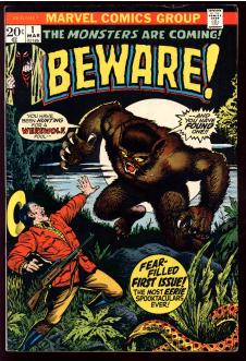 BEWARE #1 6.0 front cover