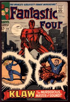 FANTASTIC FOUR #56 5.5 front cover