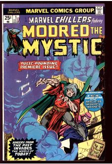 MARVEL CHILLERS #1 5.0 front cover