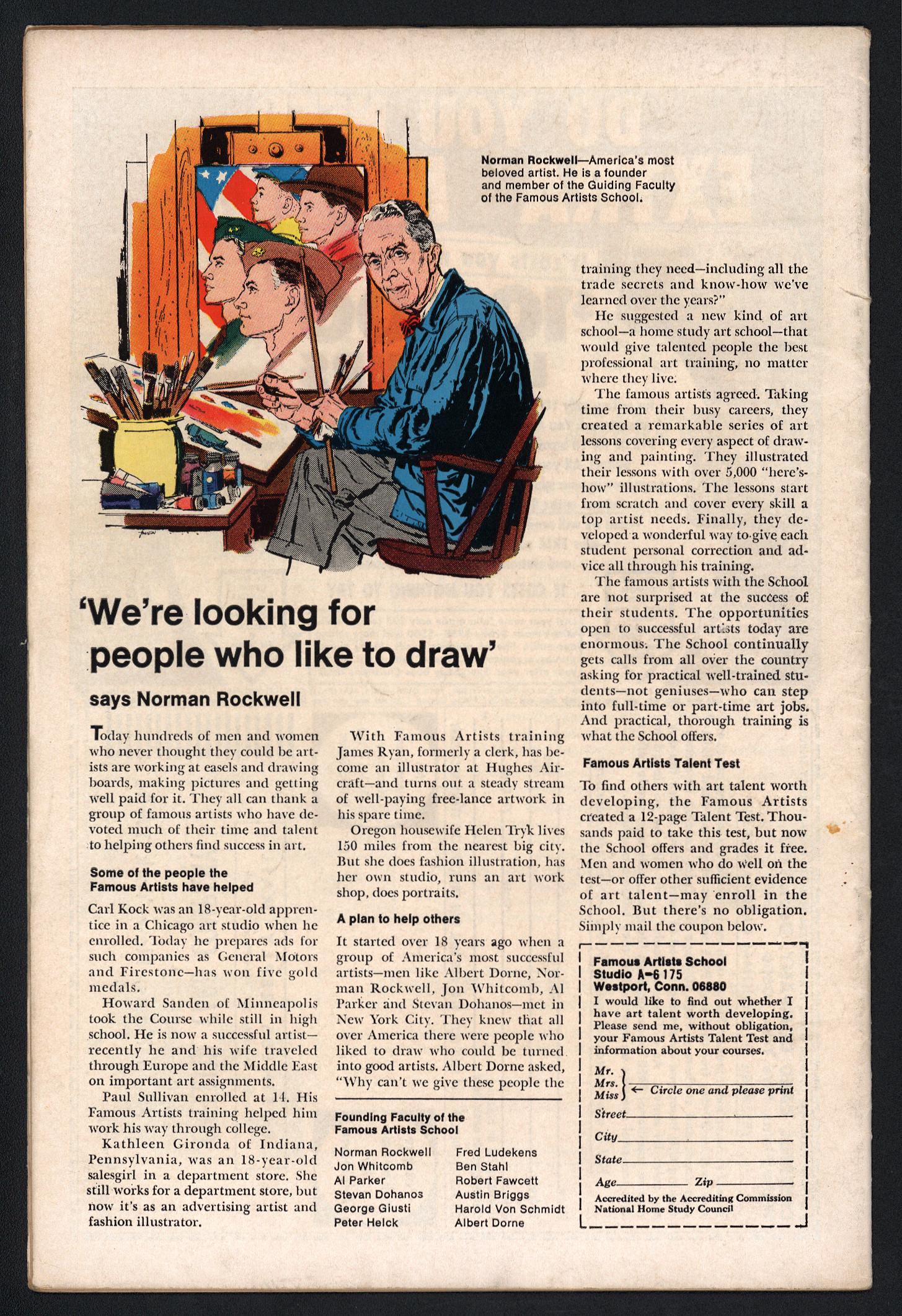 AMAZING SPIDER-MAN Back Cover