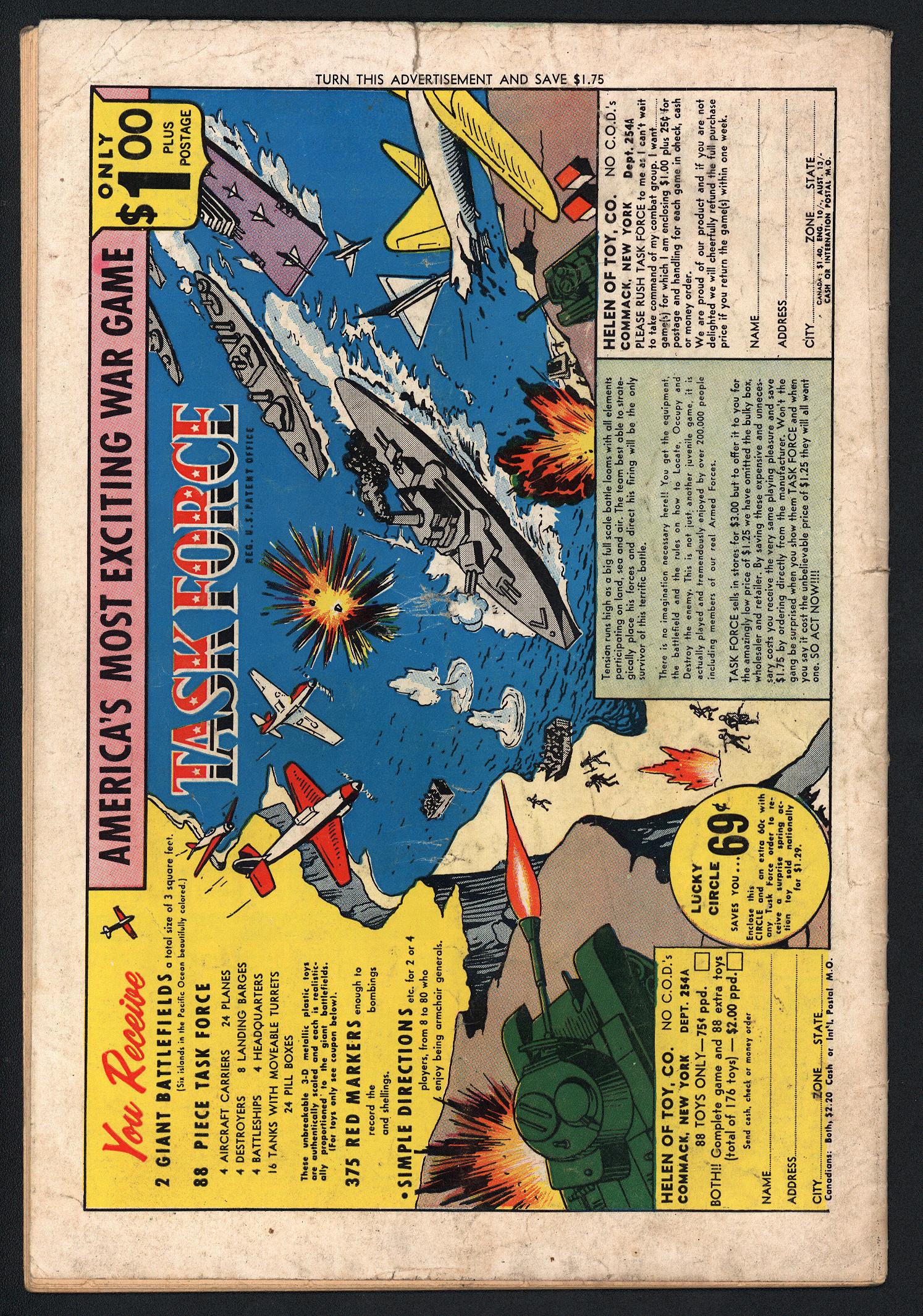 METAL MEN Back Cover