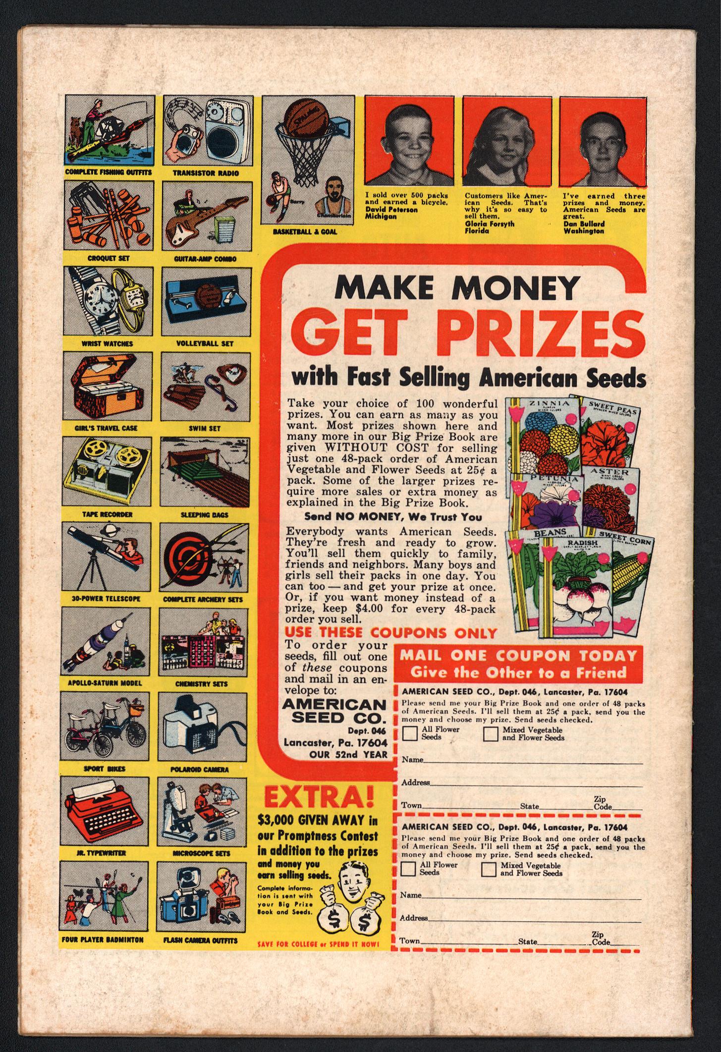 AMAZING SPIDER-MAN Back Cover