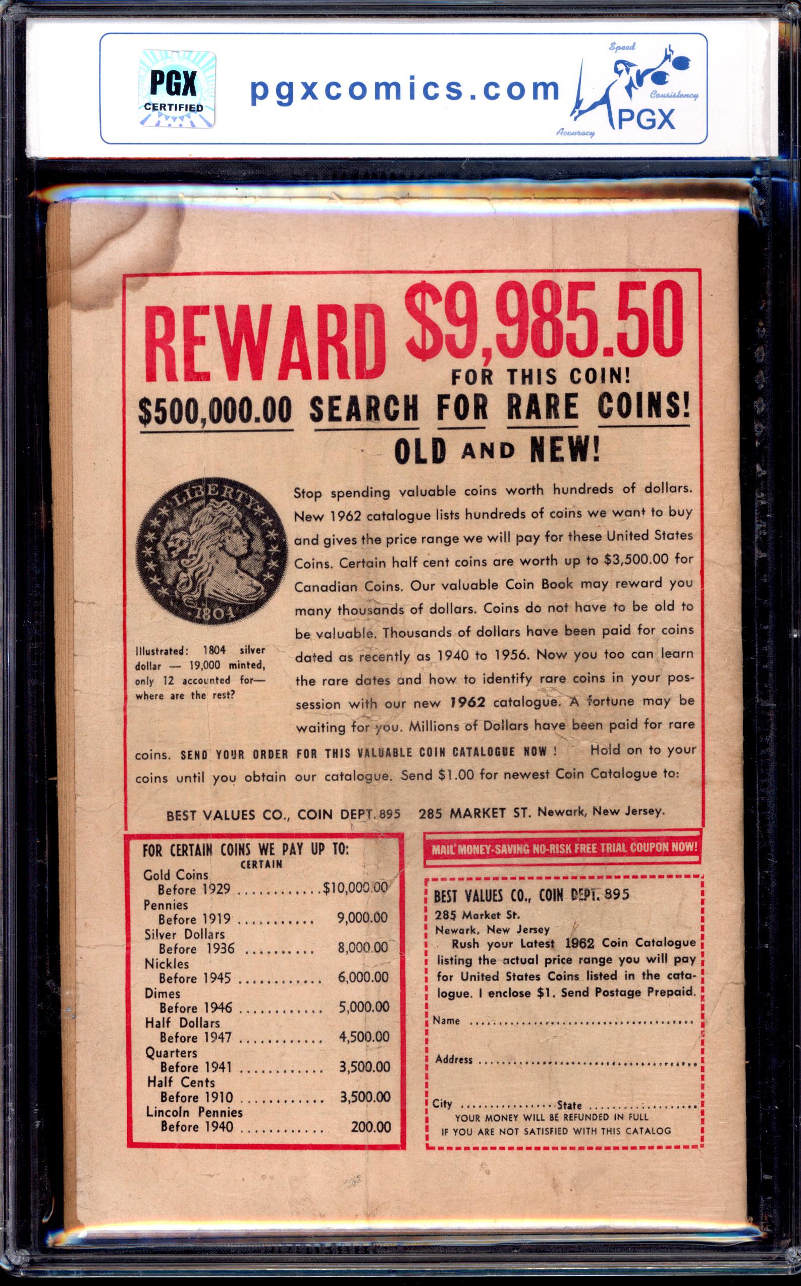 INCREDIBLE HULK Back Cover