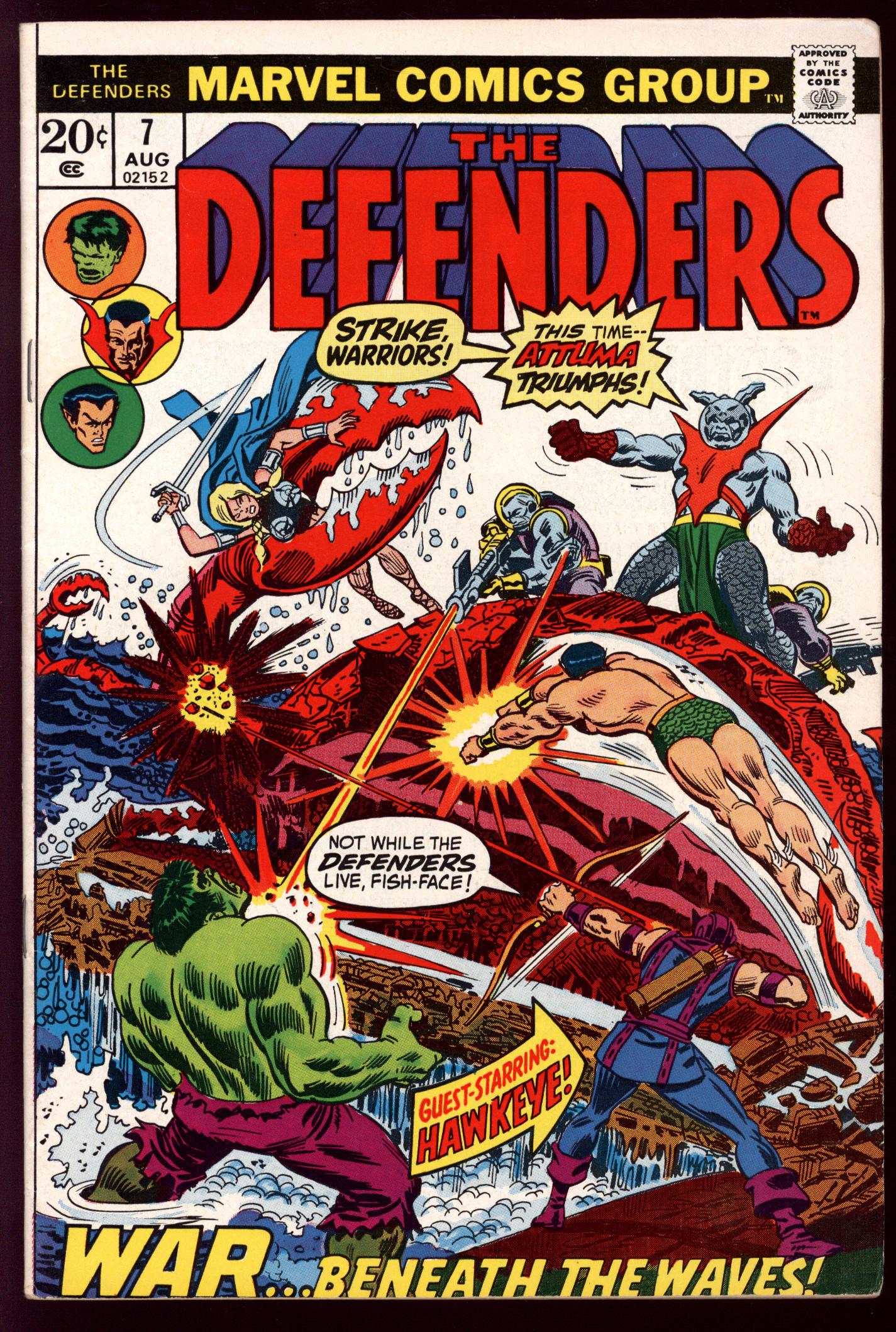DEFENDERS Front Cover