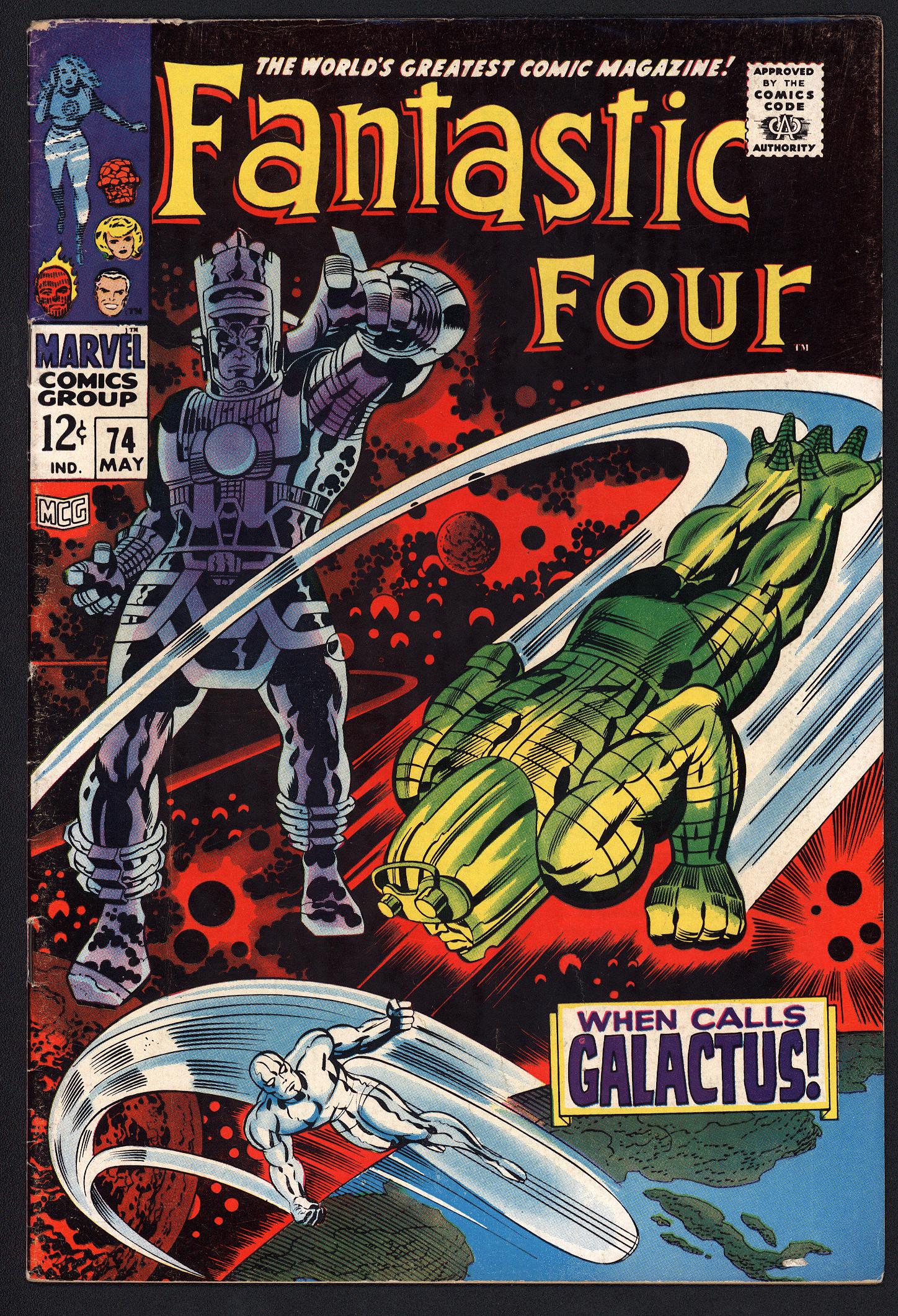 FANTASTIC FOUR #74 4.5 | Reece's Rare Comics