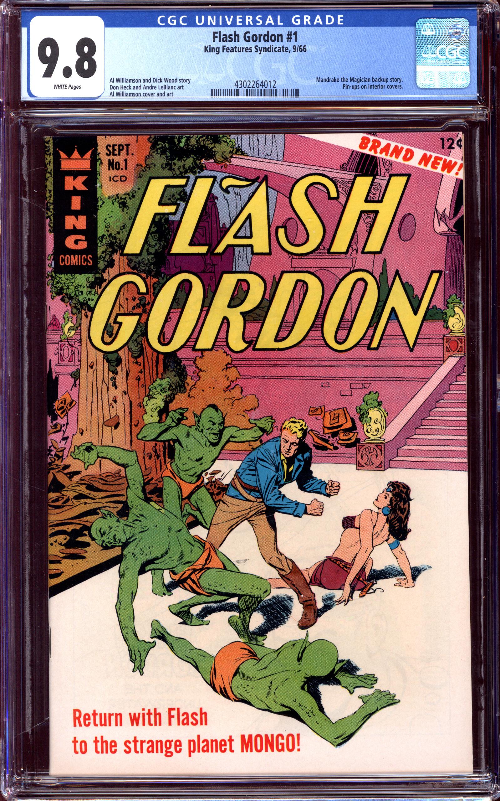 FLASH GORDON #1 CGC 9.8 WHITE PAGES | Reece's Rare Comics
