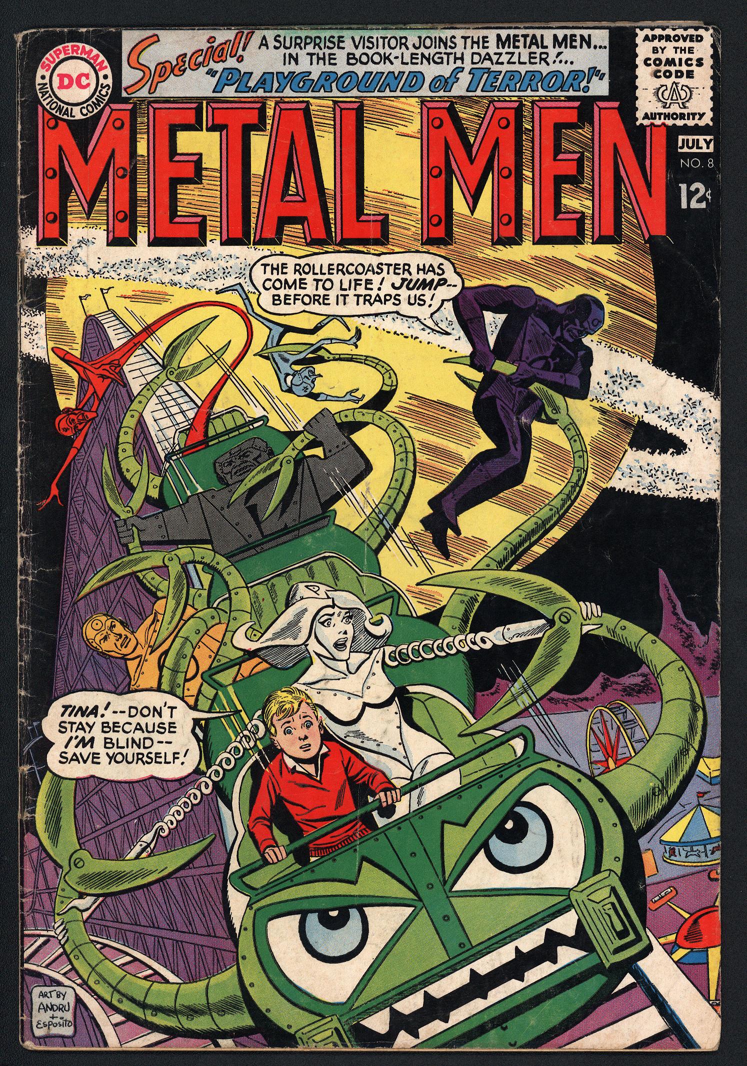 METAL MEN Front Cover