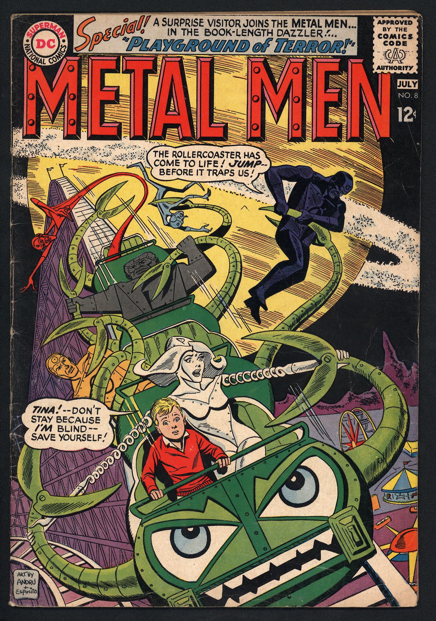 METAL MEN Front Cover