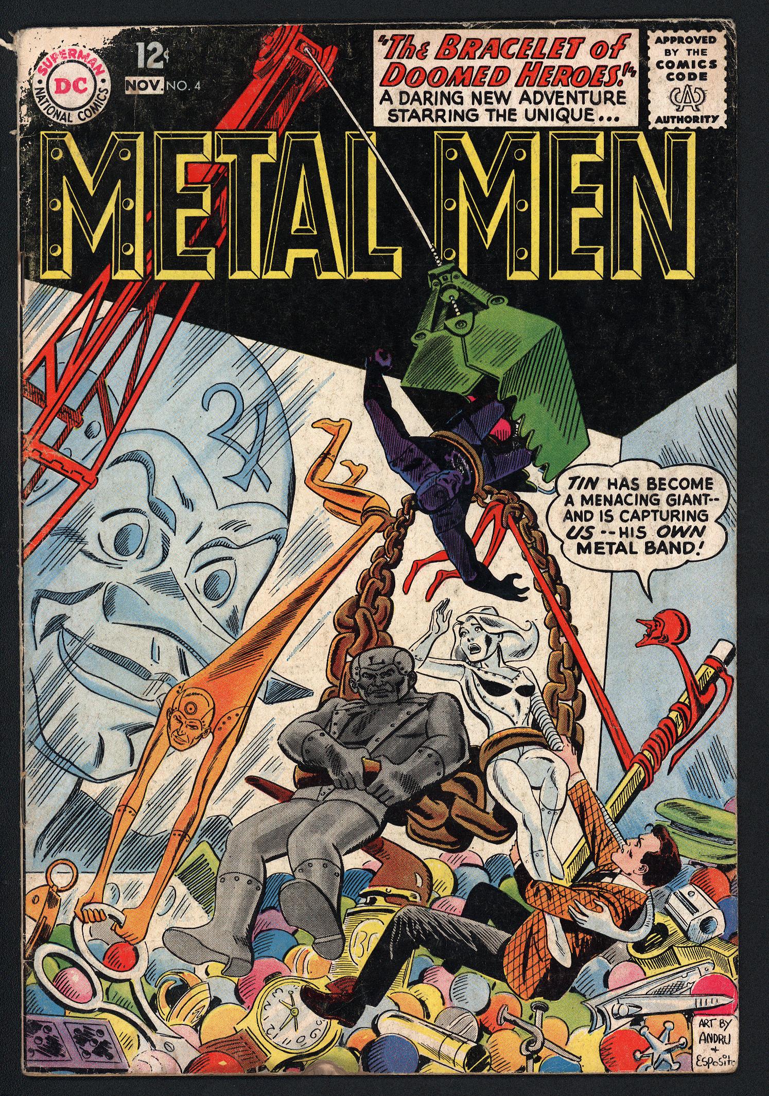 METAL MEN Front Cover