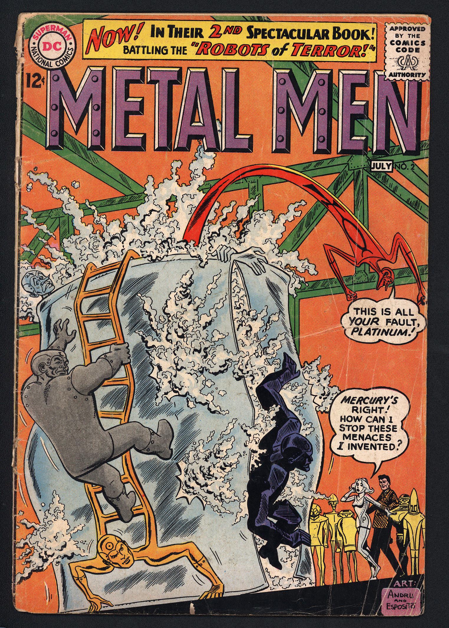 METAL MEN Front Cover