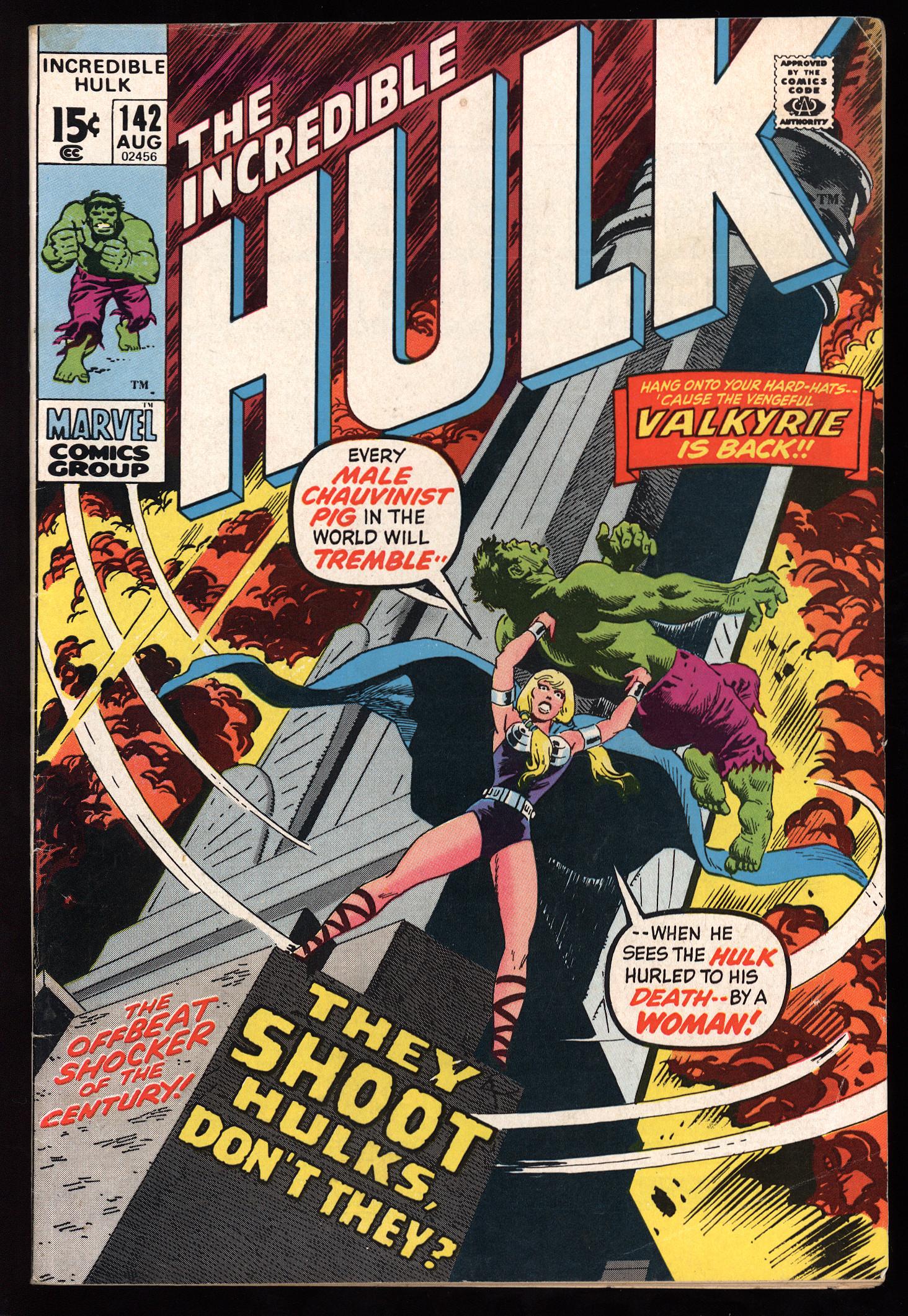 INCREDIBLE HULK Front Cover