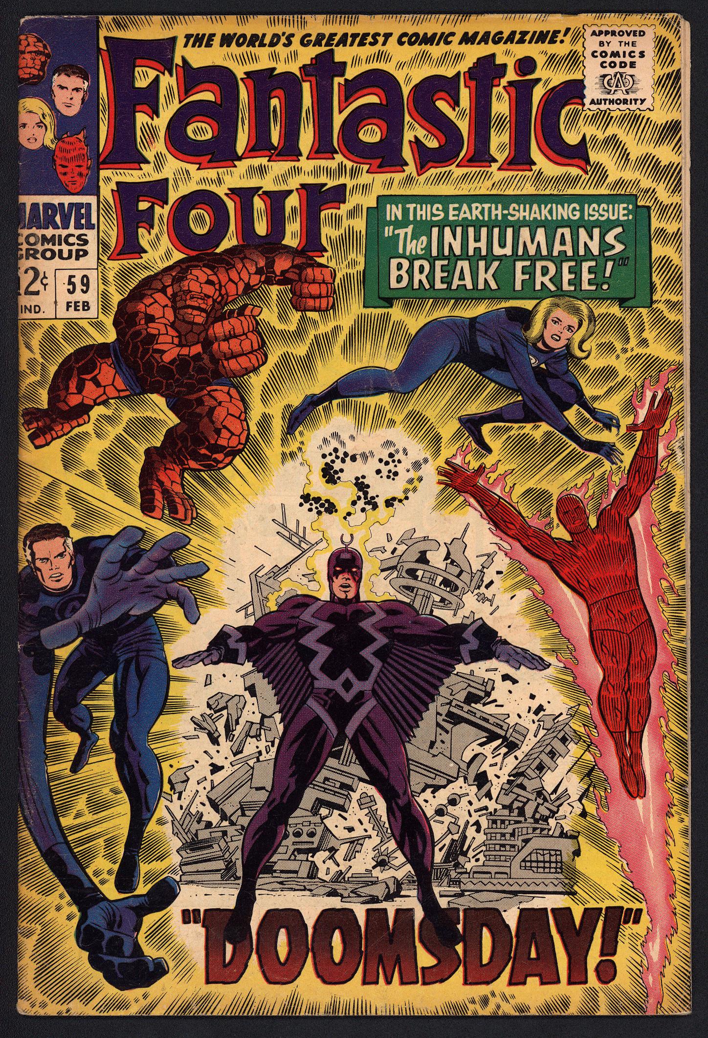 FANTASTIC FOUR Front Cover
