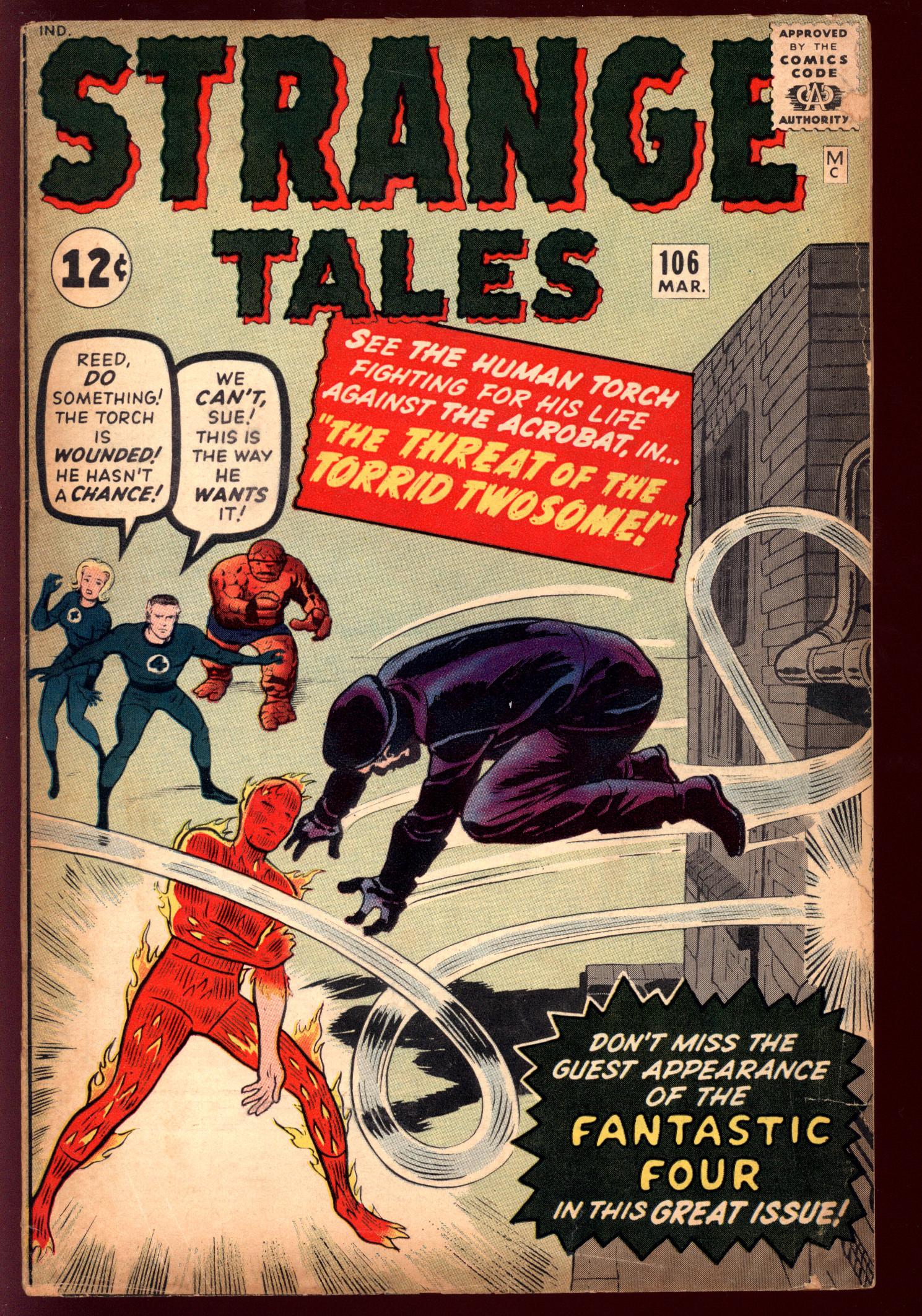 STRANGE TALES Front Cover