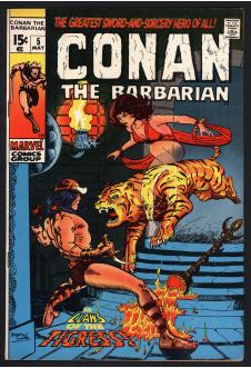 CONAN THE BARBARIAN #5 6.5 front cover