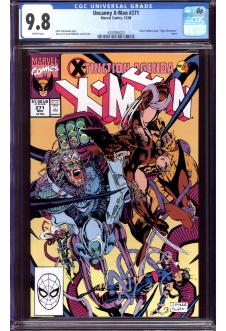 X-MEN #271 CGC 9.8 WHITE PAGES front cover