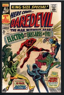 DAREDEVIL ANNUAL #1 7.0 front cover
