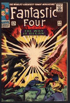 FANTASTIC FOUR #53 5.0 front cover