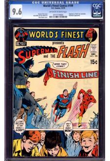 WORLD'S FINEST #199 CGC 9.6 OW/WH PAGES front cover