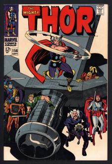THOR #156 7.5 front cover