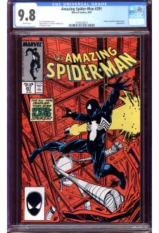AMAZING SPIDER-MAN #291 CGC 9.8 WHITE PAGES front cover