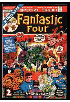 FANTASTIC FOUR ANNUAL #10 7.5 front cover
