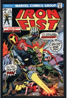 IRON FIST #3 7.0 front cover