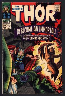 THOR #136 5.5 front cover