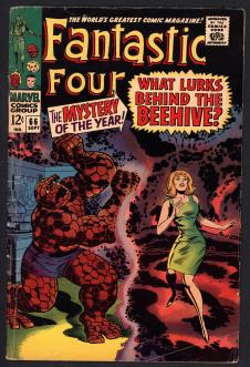 FANTASTIC FOUR #66 4.5 front cover