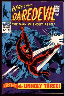 DAREDEVIL #39 4.5 front cover