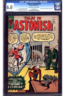 TALES TO ASTONISH #45 CGC 6.0 OW/WH PAGES front cover